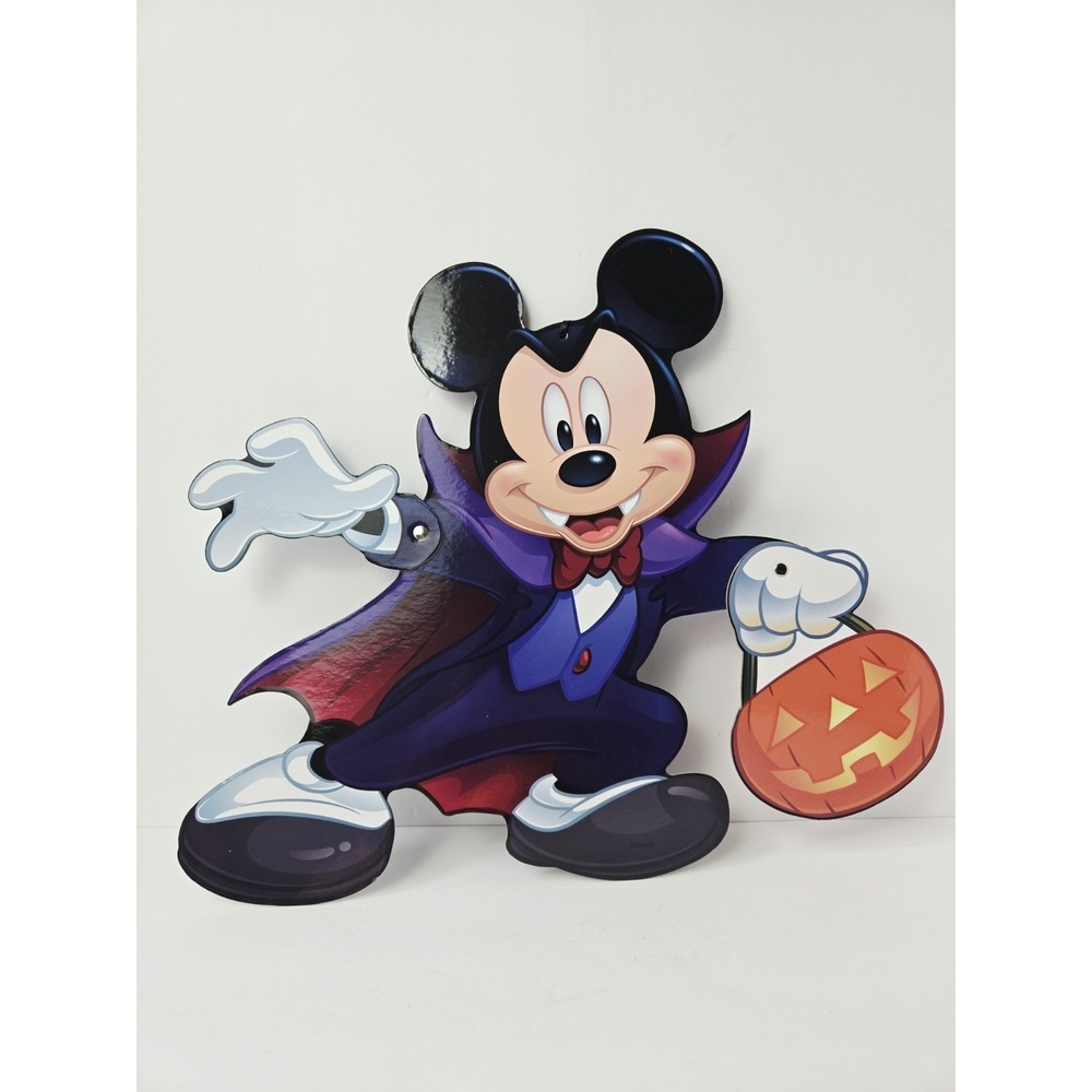 Disney Halloweenโ wall decor hanging jointed New Mickey Mouse pumpkin